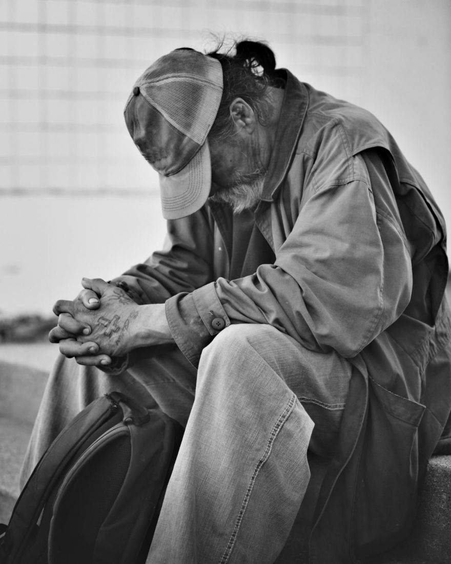 Találkozás (egy hajléktalannal) 