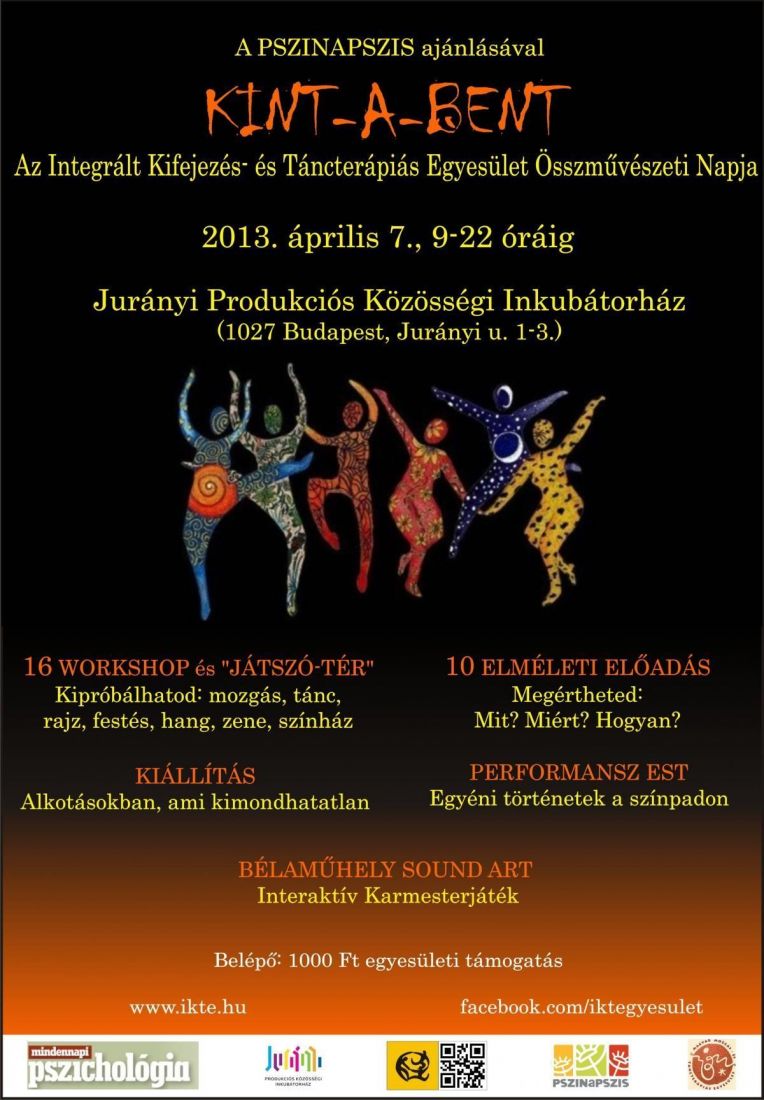 KINT-A-BENT  - Az Integrált Kifejezés- és Táncterápiás Egyesület Összművészeti Napja