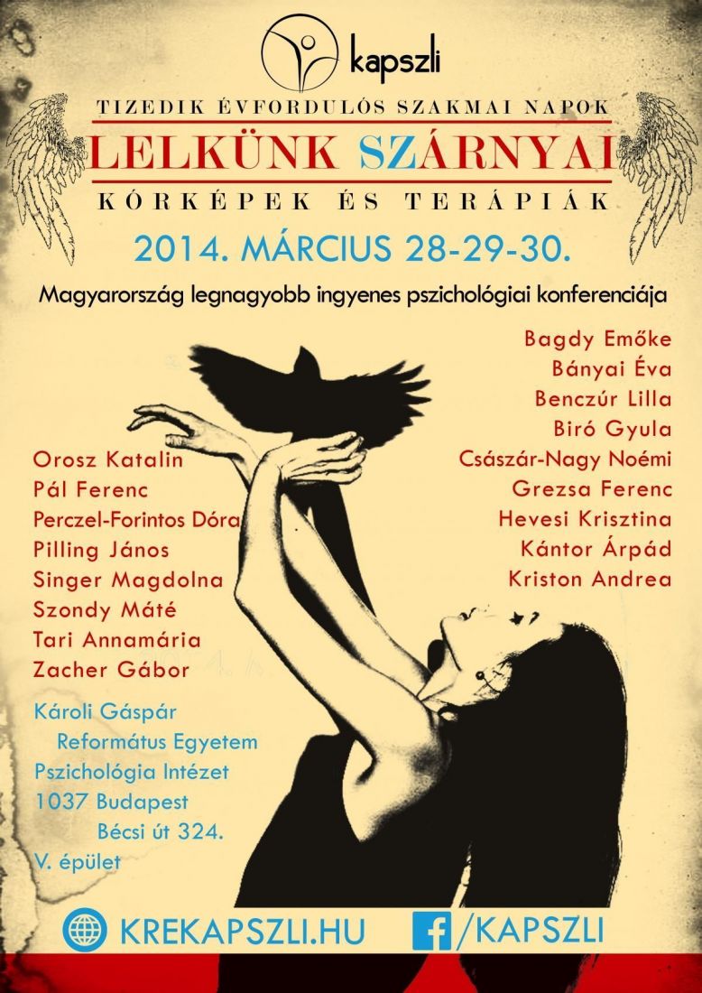 KAPSZLI: LELKÜNK (SZ)ÁRNYAI - Szakmai Napok 2014