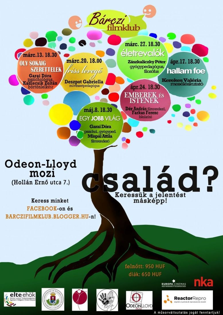 Bárczi Filmklub az Odeonban!