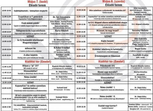 Kapunyitási pánik - Konferencia és állásbörze