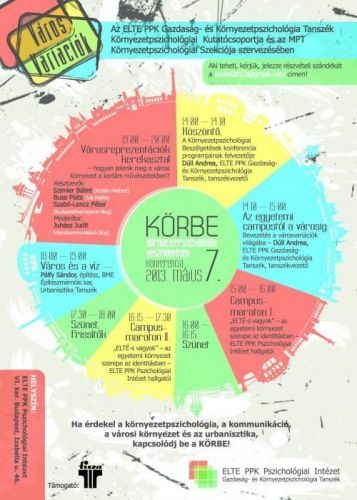 KÖRBE – Környezetpszichológiai Beszélgetések - VárosVariációk 