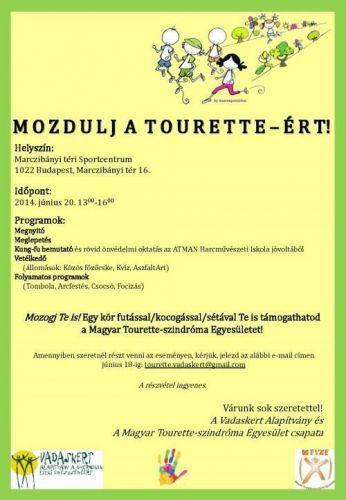 Mozdulj a Tourette-ért!