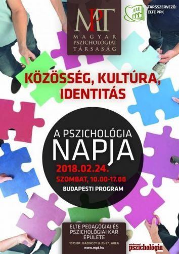 „Közösség, kultúra, identitás” - a Pszichológia Napja 2018