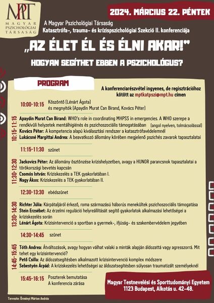 Az élet él és élni akar! Hogyan segíthet ebben a pszichológus?