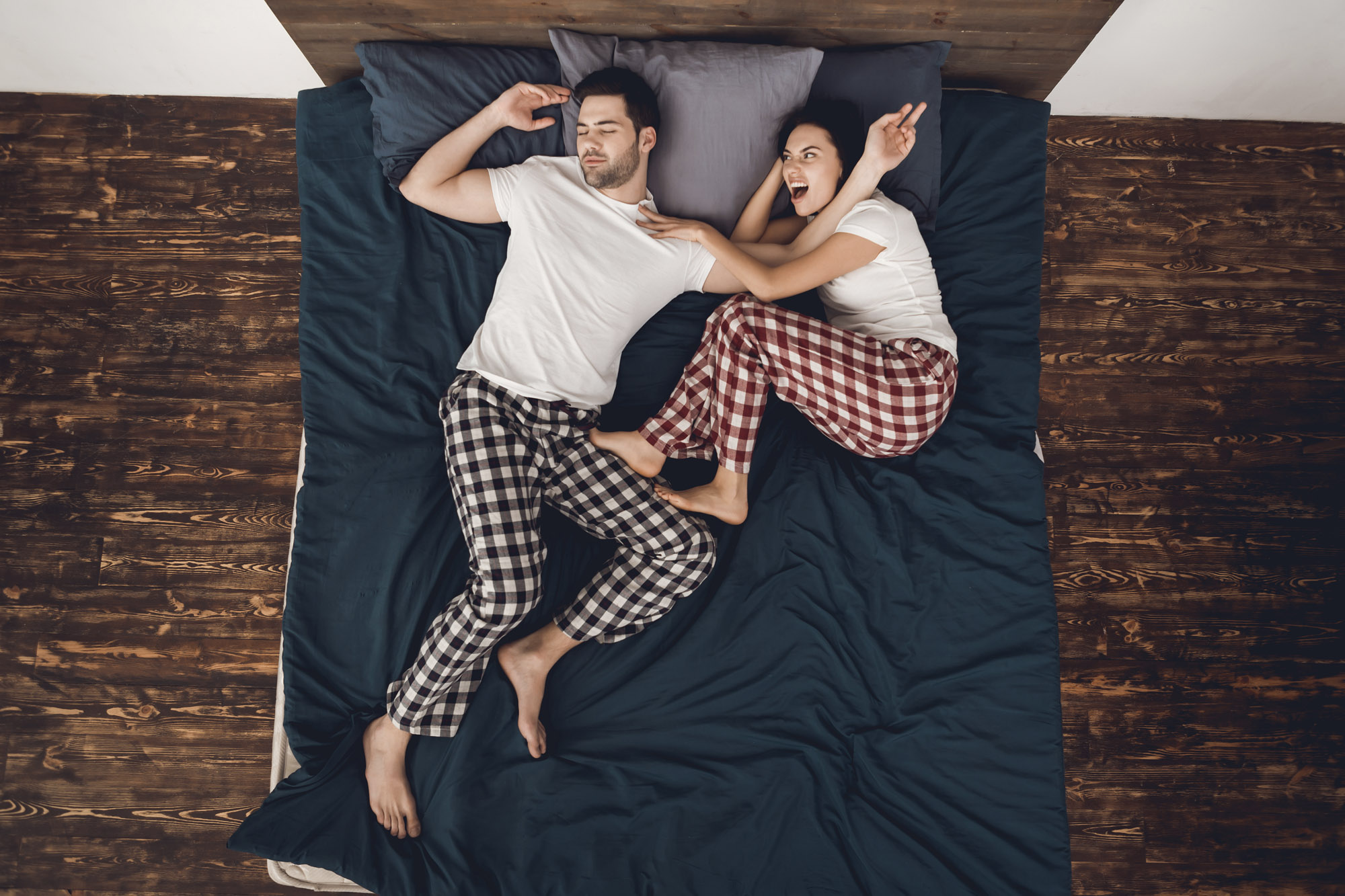 Éjszakai alvás: együtt vagy külön?